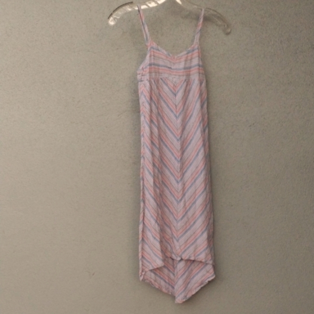 Roxy Girl Multicolor Striped Cotton Sundress Girls Small